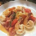 虹色♪︎ちゅーりっぷ's cooksnap of when they made イタリアンな＊～ガーリックシュリンプ～＊.