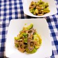 ﾁｲﾁｬﾝﾏﾏ's cooksnap of when they made アボカドと揚げレンコンのねぎ塩ダレ.