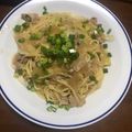 taeko_'s cooksnap of when they made 豚の生姜醤油パスタ.