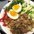 むー太朗's cooksnap of when they made そうめんで！具沢山！台湾まぜそば.