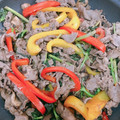 しじみじみじみ's cooksnap of when they made トマトと牛肉☆簡単激ウマ☆バカのアホ炒め.