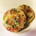 だるだる子's cooksnap of when they made はんぺんと豆腐のレンジ蒸し＆おやき.