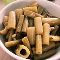きえまま's cooksnap of when they made ✿ふき・しめじ・鶏肉の塩炒め✿.