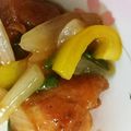 クックM1GIZX☆'s cooksnap of when they made 冷凍食品から揚げと野菜の甘酢炒め.
