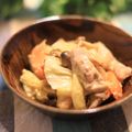 ぽっぽぺぺ's cooksnap of when they made 簡単！鶏肉とキャベツの味噌マヨ炒め.