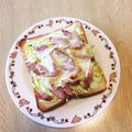 take♪aki♪'s cooksnap of when they made キャベチーズトースト.