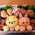 agorin2002's cooksnap of when they made キャラ弁♪プーさん&ピグレットツムツム風.