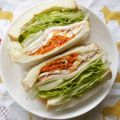 花時計咲いた's cooksnap of when they made 野菜たっぷり〜わんぱくサンド.