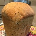 リトルエミエル's cooksnap of when they made おからパウダーで作るもっちり黒ゴマ食パン.