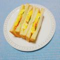 まあまま☆0403's cooksnap of when they made 東北から「関西のたまごサンド」風.
