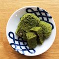 caruga's cooksnap of when they made うわさの！レンジケーキ☆抹茶ラテ.