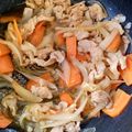 pecolin112's cooksnap of when they made 豚肉とタマネギの肉うどん.