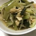 ＊chi〜ko＊'s cooksnap of when they made 小松菜ともやしの煮浸し.