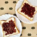 ふたごゆき's cooksnap of when they made クリームチーズ＊あんこ＊トースト.