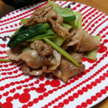 しょみ一's cooksnap of when they made 豚肉と小松菜の炒め物.