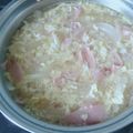 杏ちゃんTV's cooksnap of when they made 洋風かき玉汁.