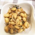 うじえり's cooksnap of when they made 大豆とカリカリじゃこの甘辛炒め.