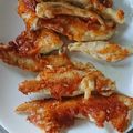 yuriレシピ's cooksnap of when they made ささみの濃厚チーズカリカリ焼き.