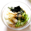 azbjbn's cooksnap of when they made 韓国風つゆ香る 新たまトマトそうめん.