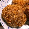 ほのけんmama's cooksnap of when they made 青しそ香る♡チーズ入りメンチカツ♪.