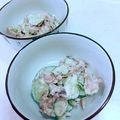 すちにゃん's cooksnap of when they made きゅうりとサバの水煮缶和え★.