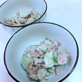 すちにゃん's cooksnap of when they made きゅうりとサバの水煮缶和え★.