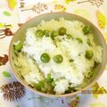 みるきー猫ちゃん's cooksnap of when they made えんどう豆ごはん.