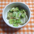 おーぐろ's cooksnap of when they made 白菜とブロッコリーの和風サラダ.