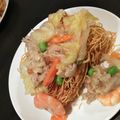 とろけい's cooksnap of when they made ♡簡単！野菜たっぷり皿うどん♡.