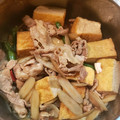 クックBOO8IX☆'s cooksnap of when they made 厚揚げと豚肉とごぼうの煮物.