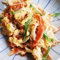 ♡こもれび♡'s cooksnap of when they made ＊お弁当＊簡単！かにかま入り♪炒りたまご.