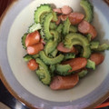 はなはながっぱ's cooksnap of when they made 苦くない♪ゴーヤとウインナーのマヨ炒め.