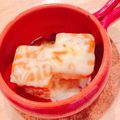 Reinaxoxo's cooksnap of when they made クセになる！豆腐の味噌マヨグラタン★.