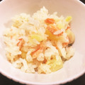 akane06's cooksnap of when they made さつまいもと鮭の簡単炊き込みご飯（3合）.