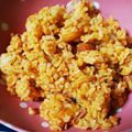 ★MUKKU★'s cooksnap of when they made 簡単♬おいしい❤キムチ炒飯.