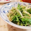 fu♪♪'s cooksnap of when they made シャキシャキ食感！水菜のごまマヨ和え.