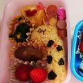sayaphayap's cooksnap of when they made キリン キャラ弁.