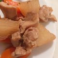 meikoh's cooksnap of when they made 鶏と大根の酢煮.