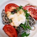 よーこ☆ガッキー's cooksnap of when they made おろしポン酢冷やしトマト蕎麦.