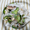 クックIPZZ1Y☆'s cooksnap of when they made サバ缶と新玉ねぎときゅうりの酢の物.