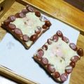 ４姉妹の長女♪'s cooksnap of when they made トーストアレンジ 卵とウインナー.