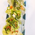 クックS5N2AF☆'s cooksnap of when they made サーモンとアボカドの生春巻き♡.