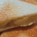 れそそ's cooksnap of when they made バナナとクリームチーズのホットサンド.