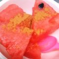 choco831's cooksnap of when they made ～✿スイカにシナモン✿～美容おやつ～✿.