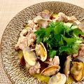 Jinko15's cooksnap of when they made あさりと豚肉のポルトガル風煮込み.