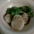 りるみな's cooksnap of when they made 貝柱とほうれん草のからし酢みそ合え.