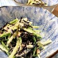 chocoraママ's cooksnap of when they made ひじきとツナ・水菜のわさびマヨサラダ.
