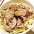naru＊café's cooksnap of when they made おいしいよ！味噌豚丼.