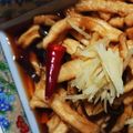 chako106HM's cooksnap of when they made 割り干し大根の醤油漬け(はりはり漬け).
