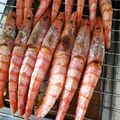 森家の晩御飯's cooksnap of when they made 殻までおいしい♪赤えび塩焼.